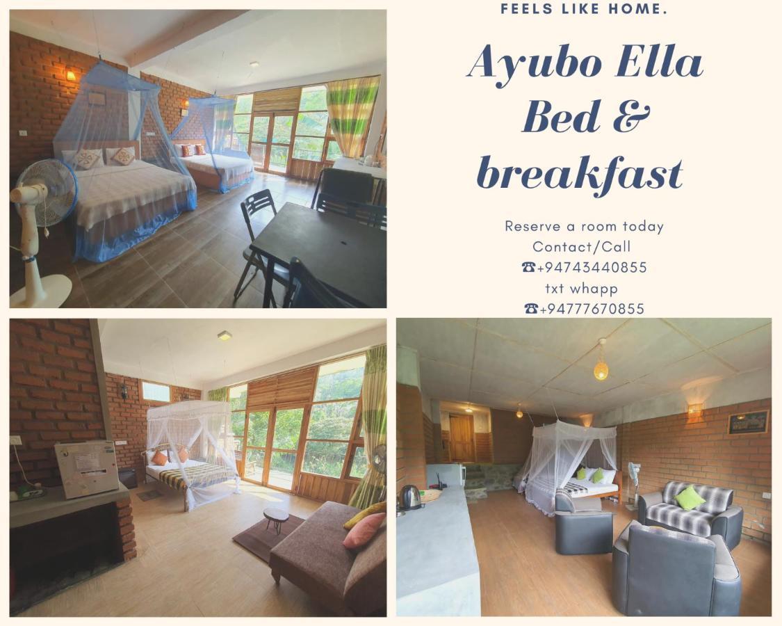 Ayubo Ella - Bed & Breakfast Екстер'єр фото